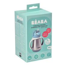 Load image into Gallery viewer, Beaba Stainless Steel Straw Cup 250ml