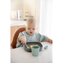 Load image into Gallery viewer, Beaba Stainless Steel Pre-Cutlery - Sage Green