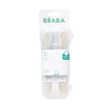 Load image into Gallery viewer, Beaba 1st Stage Silicone Spoons & Case 2 Pack