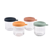 Load image into Gallery viewer, Beaba Glass Jars 250ml - 4 Pack