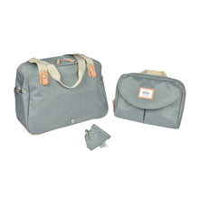 Load image into Gallery viewer, Beaba Geneva II Nappy Bag - Water Green