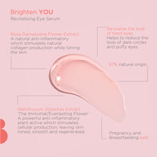 Load image into Gallery viewer, Bheue Brighten YOU. Revitalising Eye Serum