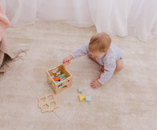 Load image into Gallery viewer, Bubble Wooden Shape Sorting Cube