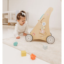 Load image into Gallery viewer, Bubble Wooden Activity Play Walker