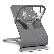 Load image into Gallery viewer, Ergobaby Evolve 3 in 1 Bouncer Ocean Wonder Toy Bar - Charcoal Grey