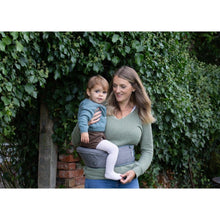 Load image into Gallery viewer, Hippychick Hipseat - Denim Grey