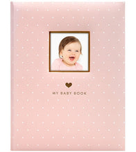 Load image into Gallery viewer, Pearhead Pink Sweet Welcome Babybook