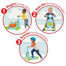 Load image into Gallery viewer, Skip Hop Zoo Ride On 3 in 1 Scooter