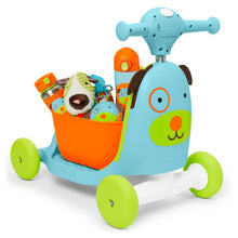 Load image into Gallery viewer, Skip Hop Zoo Ride On 3 in 1 Scooter