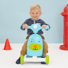 Load image into Gallery viewer, Skip Hop Zoo Ride On 3 in 1 Scooter
