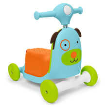 Load image into Gallery viewer, Skip Hop Zoo Ride On 3 in 1 Scooter