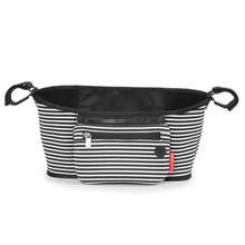 Load image into Gallery viewer, Skip Hop Grab & Go Stroller Organiser - Black & White Stripe