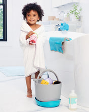 Load image into Gallery viewer, Skip Hop MOBY Stowaway Bath Toy Bucket