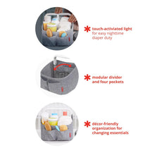 Load image into Gallery viewer, Skip Hop Nursery Style Light Up Nappy Caddy