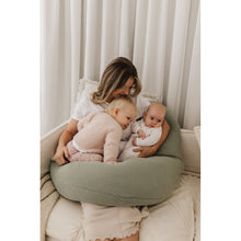 Load image into Gallery viewer, Theraline Muslin Maternity & Nursing Pillow - Sage