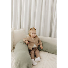 Load image into Gallery viewer, Theraline Muslin Maternity & Nursing Pillow - Sage