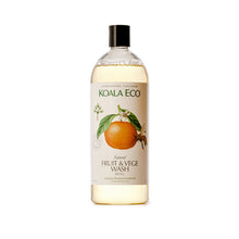 Load image into Gallery viewer, Koala Eco Natural Fruit & Vegetable Wash Mandarin Essential Oil - 1L Refill
