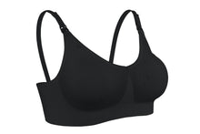 Load image into Gallery viewer, Bravado Designs Body Silk Seamless Nursing Bra - Sustainable - Black