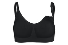 Load image into Gallery viewer, Bravado Designs Body Silk Seamless Nursing Bra - Sustainable - Black