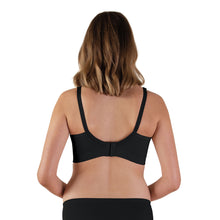 Load image into Gallery viewer, Bravado Designs Body Silk Seamless Nursing Bra - Sustainable - Black