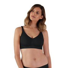 Load image into Gallery viewer, Bravado Designs Body Silk Seamless Nursing Bra - Sustainable - Black