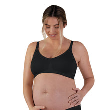 Load image into Gallery viewer, Bravado Designs Body Silk Seamless Nursing Bra - Sustainable - Black