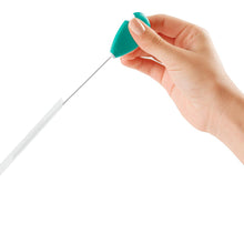 Load image into Gallery viewer, Oxo Tot On the Go Straw & Sippy Cup Top Cleaning Set - Teal (2)