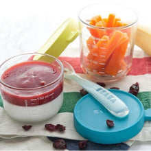 Load image into Gallery viewer, Beaba Glass 150ml Conservation Jar - Light Blue (4)