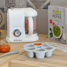 Load image into Gallery viewer, Beaba 90 ml Silicone Multiportions - Grey (3)