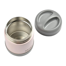 Load image into Gallery viewer, Beaba Stainless Steel Food Container 300ml - Dark Mist / Light Pink