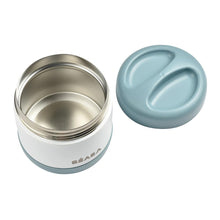 Load image into Gallery viewer, Beaba Stainless Steel Food Container 500ml - Baltic Blue / White