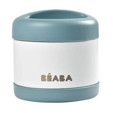 Load image into Gallery viewer, Beaba Stainless Steel Food Container 500ml - Baltic Blue / White