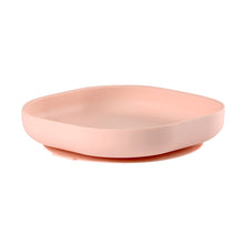 Load image into Gallery viewer, Beaba Silicone Suction Divided Plate + Spoon - Pink