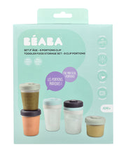Load image into Gallery viewer, Beaba Clip Portions Food Storage Toddler Set 150ml/250ml