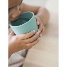 Load image into Gallery viewer, Beaba Silicone Anti Slip Cup - Sage Green