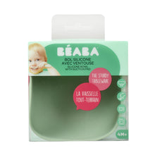 Load image into Gallery viewer, Beaba Silicone Suction Bowl - Sage Green