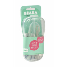 Load image into Gallery viewer, Beaba 2nd Stage Silicone Spoons & Case 2 Pack