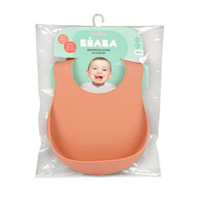 Load image into Gallery viewer, Beaba Silicone Bib - Terracotta