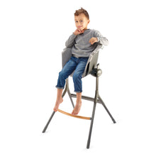 Load image into Gallery viewer, Beaba Up & Down High Chair - Grey Junior Seat Textile
