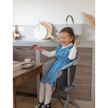 Load image into Gallery viewer, Beaba Up & Down High Chair - Grey Junior Seat Textile