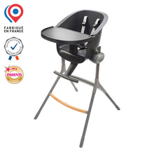 Load image into Gallery viewer, Beaba Up & Down High Chair - Mineral Grey