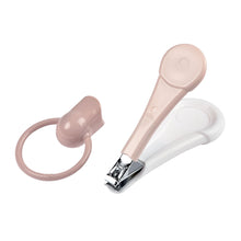 Load image into Gallery viewer, Beaba Baby Nail Clippers - Old Pink