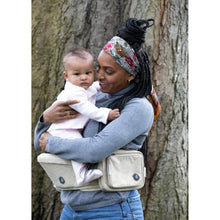 Load image into Gallery viewer, Hippychick Hipseat - Denim Oatmeal
