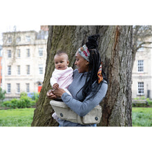 Load image into Gallery viewer, Hippychick Hipseat - Denim Oatmeal