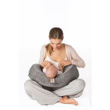 Load image into Gallery viewer, Ergobaby Natural Curve Nursing Pillow - Grey