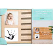 Load image into Gallery viewer, Pearhead Babyprints Letterboard Frame