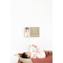 Load image into Gallery viewer, Pearhead Babyprints Letterboard Frame