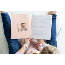 Load image into Gallery viewer, Pearhead Rainbow Babybook - Blush