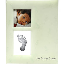 Load image into Gallery viewer, Pearhead Leaves Babybook - Sage