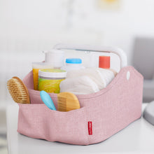 Load image into Gallery viewer, Skip Hop Nursery Style Light Up Nappy Caddy - Pink Heather